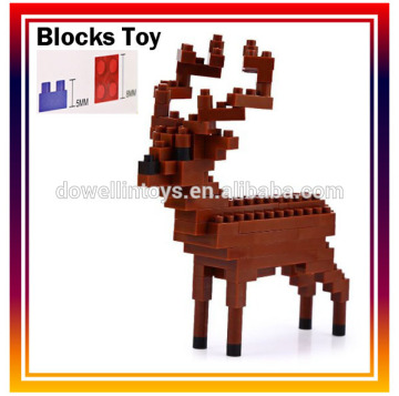 Blocks Toy Deer 92PCS Educational Toy Building Blocks Learning Educational DIY plastic castle building blocks toy