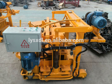 Hand press brick making machine QT 40-3A