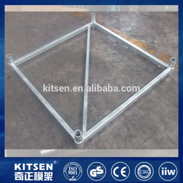 High Strength Steel ID15 Type Shoring Scaffold Frame Systems / End Frame 100