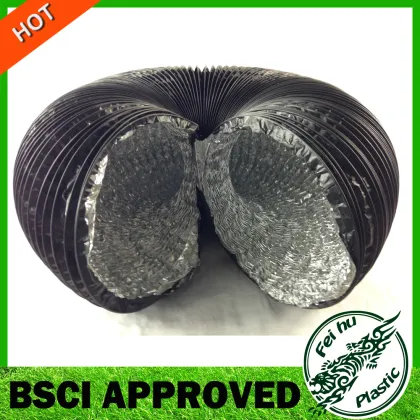 Aluminium Foil Flexible Air Duct|Aluminum Flexible Vent Hose|Flexible Ventilation Duct