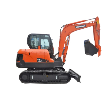 Gebruikte Doosan DX60 Mini -graafmachines te koop: 5 ton, 6 ton, 7 ton en 8 ton beschikbaar