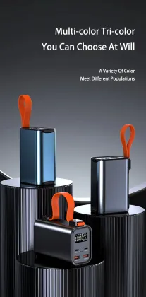 Flexible 100W 3000mAh Quick Charging Power Bank