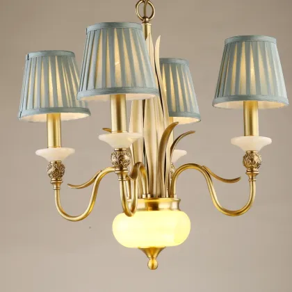 Vintage Lux: Antique Design LED Chandeliers for Modern Luxury Living Rooms