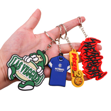 Custom Logo Soft PVC Keychain