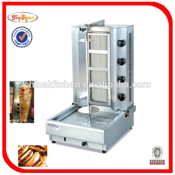 Shawarma machine with 4 burners with flameout protection device GB-950
