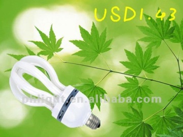 220V E27 6400K 4U 85W lotus energy saving light