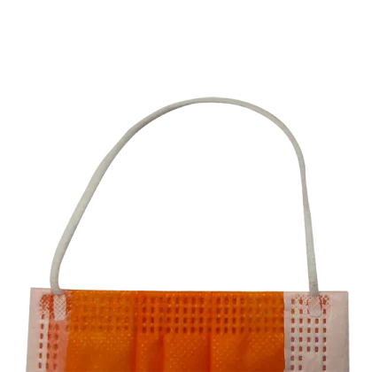 Dust-Proof Disposable Orange Mask