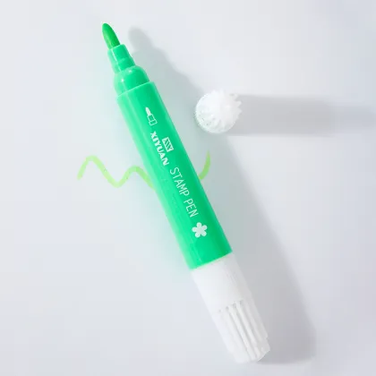 Colorful Dual Tip Stamp Watercolor Pen for Kids