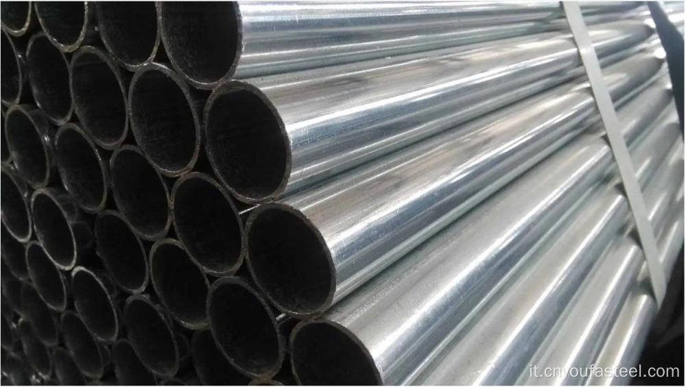 Tubo di acciaio pre-zincato Q195-Q235