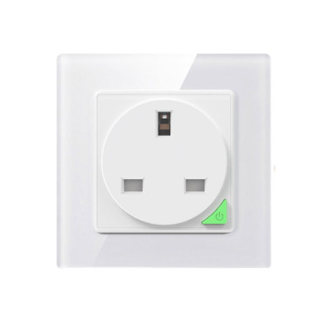 Tuya WiFi Smart UK Wall Socket kompatibel mit Alexa und Google Home