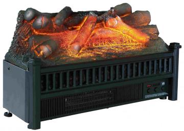 Contemporary Insert Electric Log with Heater