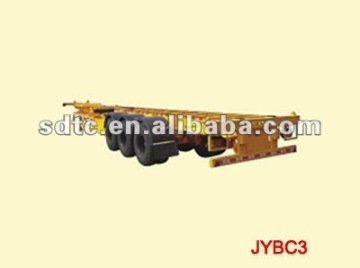 the best price 3 axles semi-trailer