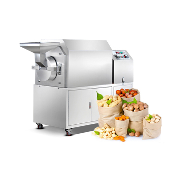 Full Automatic Food Grade Stainless Steel Wheat Flour Rice Milk Powder Roasting Machine