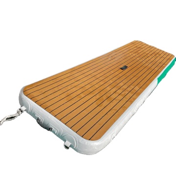 Inflatable Floating Platform for Sea and Water Games
