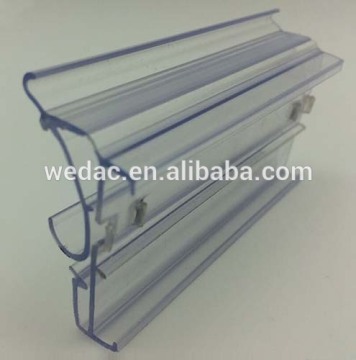 Store supermarket E-label holder for shelves