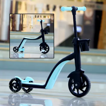 2020 New Affordable Scooter for Kids, Men, and Women: Three-in-One Roller Skates and Scooter Combination