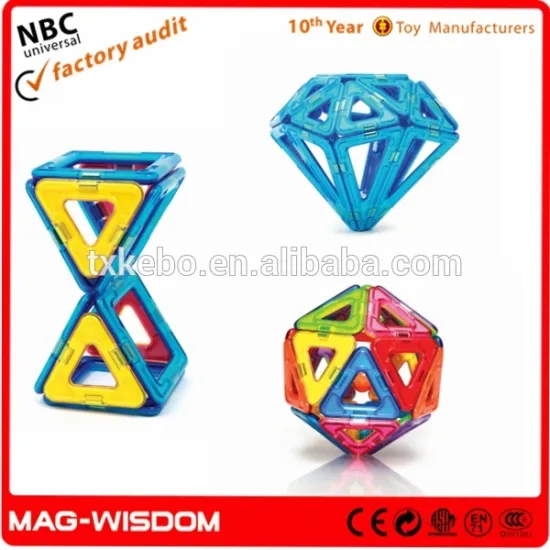 New Plastic Super 3D Magnetic Puzzle 20PCS Set