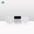 2-3 Compartimentos Black Square Crid Glass Concentrate Jars
