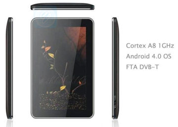 7"  Capacitive Multi Touch Android Tablet Pc With Fta Dvb-t Digital Tv, Wifi
