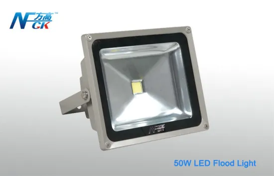 50w / 70w 120v Ip65 120°aluminum Led Flood Light Pure White Led