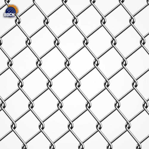 blue pvc coated chain link fence