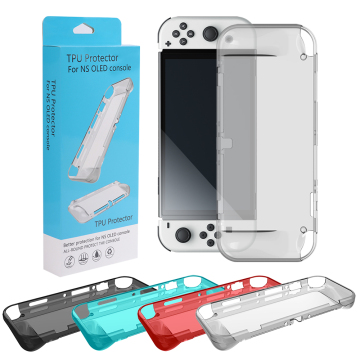 Nintendo Switch OLED Model TPU Koruyucu Kılıf Kapağı