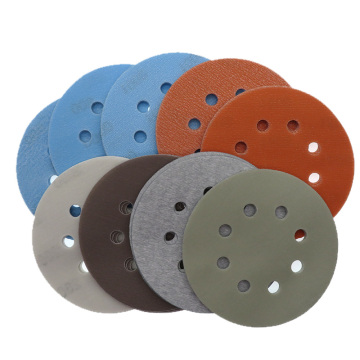 5 Inch 8-Hole Superfine Film Sanding Disc for Wet/Dry Automotive Paint Sanding (600-5000 Grit)
