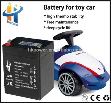 12v 4ah long life lead acid battery operated toy car
