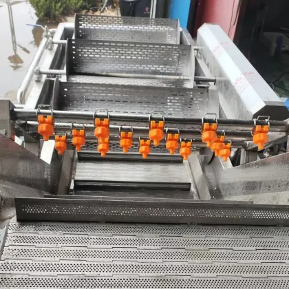 Vegetable Washing Drying Machine & Fruit Vegetable Washing Line