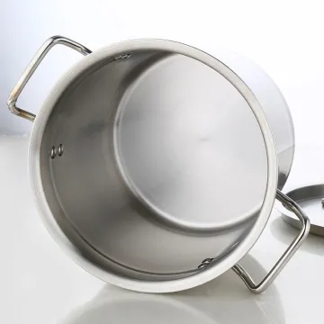 Good Quality Thickened Straight Stainless Steel Soup Pails