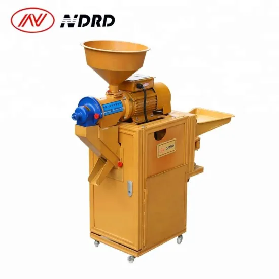 NDRD High Quality Portable Mini Rice Milling Machine Combined With Grain Grinder