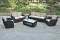 Modern Aluminium PE Rattan Sofe Set Furniture