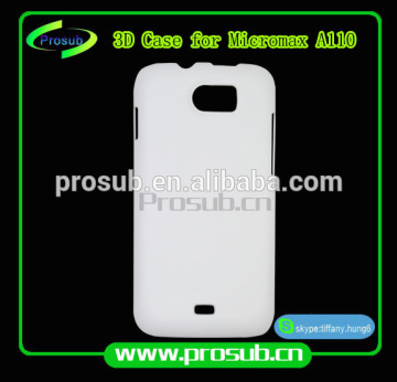 3d sublimation diy blank cell phone case cover skin for SFP- Micromax A110