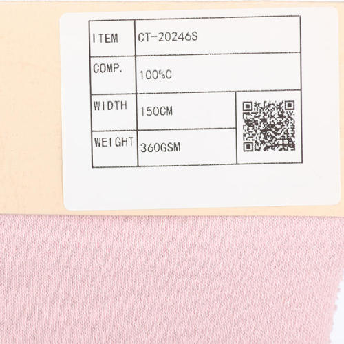 Cotton French Terry Brushed BCI Cotton Fabric