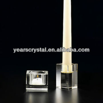 crystal cubic taper holder decor favors