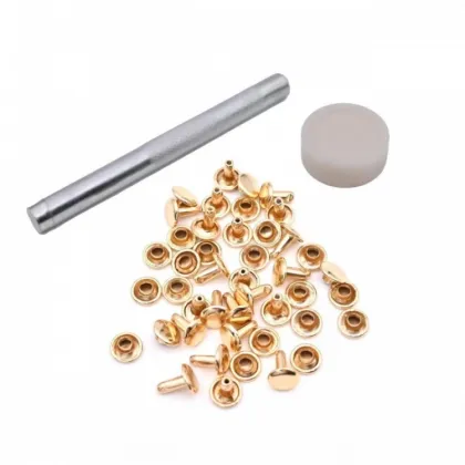 Custom Supply Garment 4 Color Brass Rivets 5mm-12mm