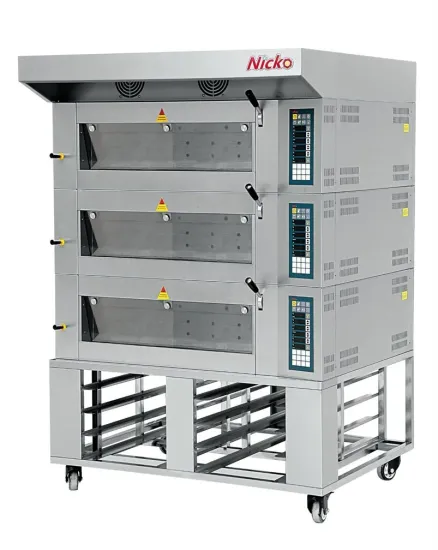 Factory Good Price Bread Baking Ovens /Commercial Bakery Machines /European Style 3 Deck 6 Tray Electric Baking Oven