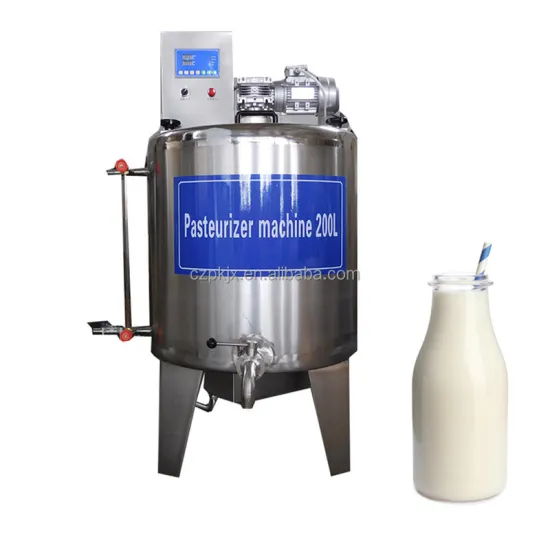 Professional 100L Milk Pasteurizer Tank for Batch Pasteurization