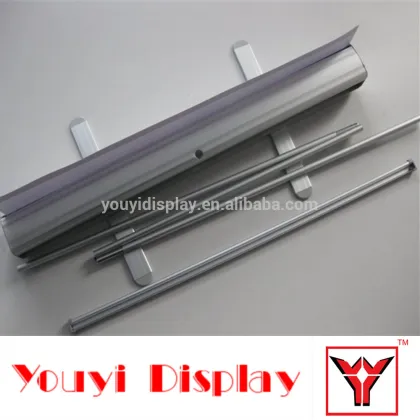 basics pull out banner stand for advertising