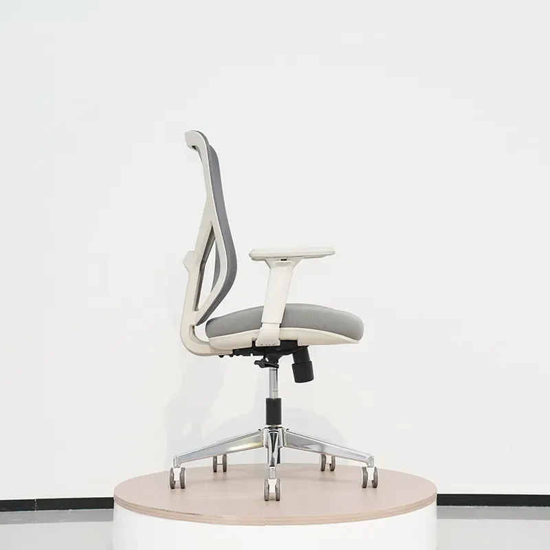 Heavy Duty Grey Mesh Office Chair