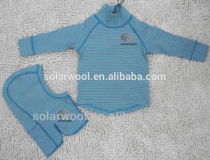 Baby Merino Wool Underwear Suit Boys and Girls