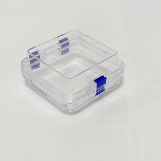 Clear Plastic Dental Tooth Storage Box with Film Recyclable Denture Membrane Box for Mobile Phones & Necklace Storage