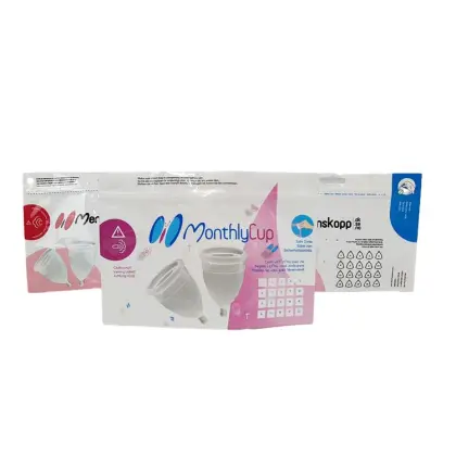 Custom Menstrual Cup Packaging Bags - Wholesale New Menstrual Cup Packing Bag