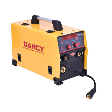 MAG MIG 200A inverter IGBT portable gas and gasless mig welding machine with 5 kgs wire capacity