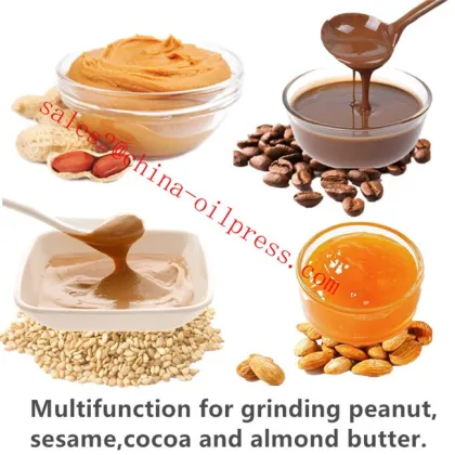 Automatic Peanut Butter Equipment: Industrial Peanut Butter Processing Machine & Roasted Sesame Nuts Butter Making Machine