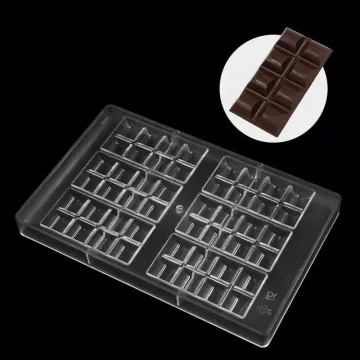 Polycarbonate PC Mould - Clear Hard Plastic Candy and Chocolate Bar Molds
