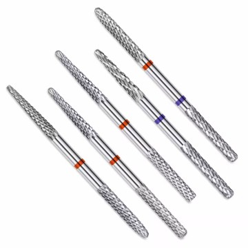 Broca de taladro eléctrico de doble cabeza 2 en 1 para herramientas de manicura profesional