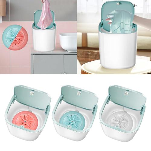 Electric Mini Household Washing Machine Barrel Type Portable Washer For Travel Trip Mini Clothes Washing Machine Bucket