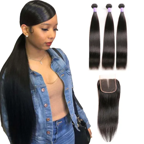 X-TRESS New Style Wholesale Price Human Hair Weave Virgin Brazilian Human Hair Extensions For Black Women Hair Bundle Weave