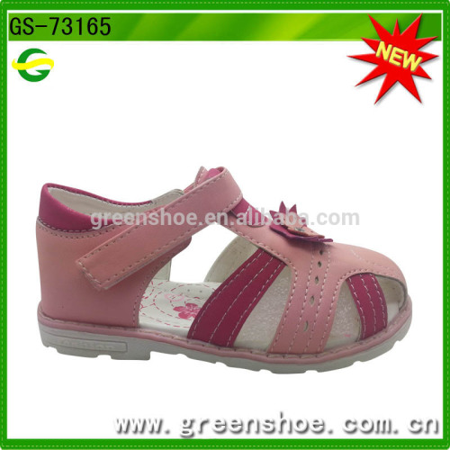 New style kids sandal fancy flat sandals for girl